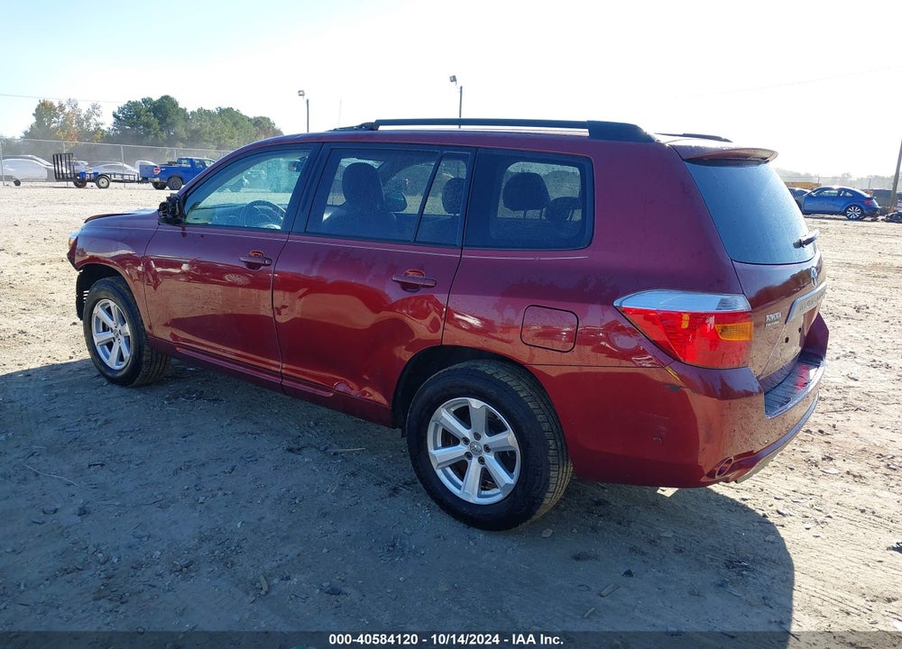 2008 TOYOTA HIGHLANDER VIN: JTEDS41A782054613