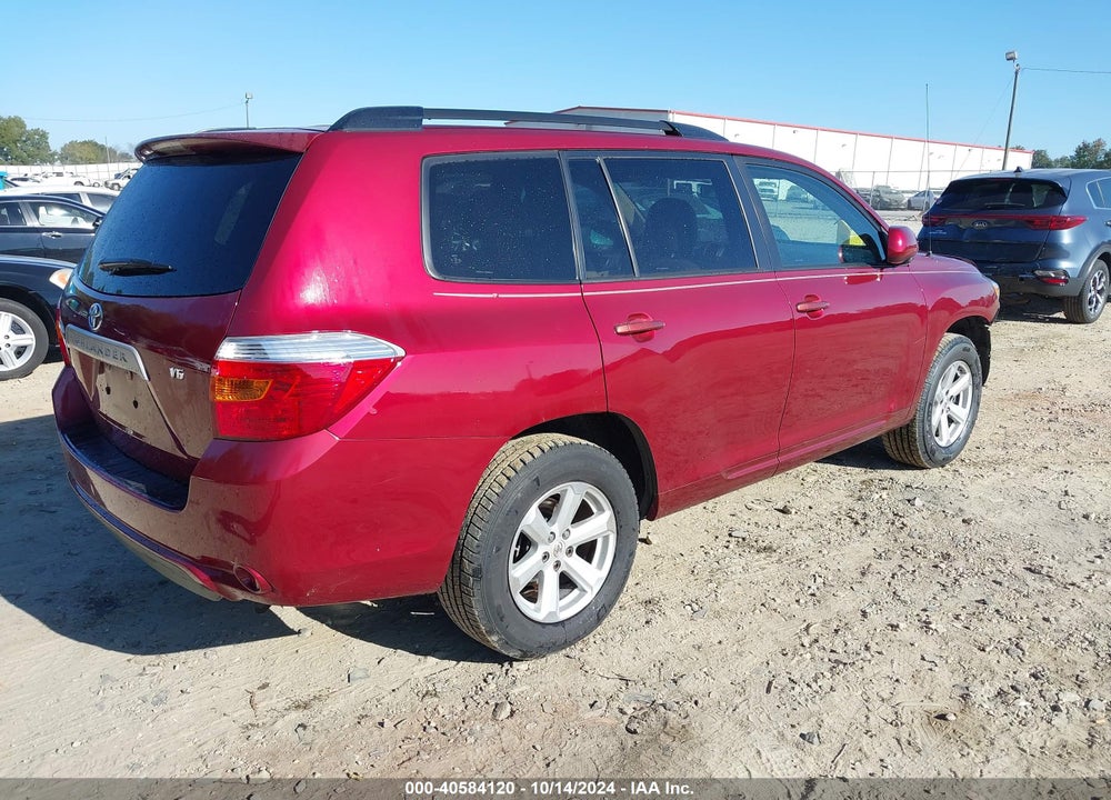 2008 TOYOTA HIGHLANDER VIN: JTEDS41A782054613