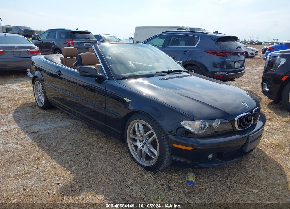 2005 BMW 330CI VIN: WBABW53475PL51907