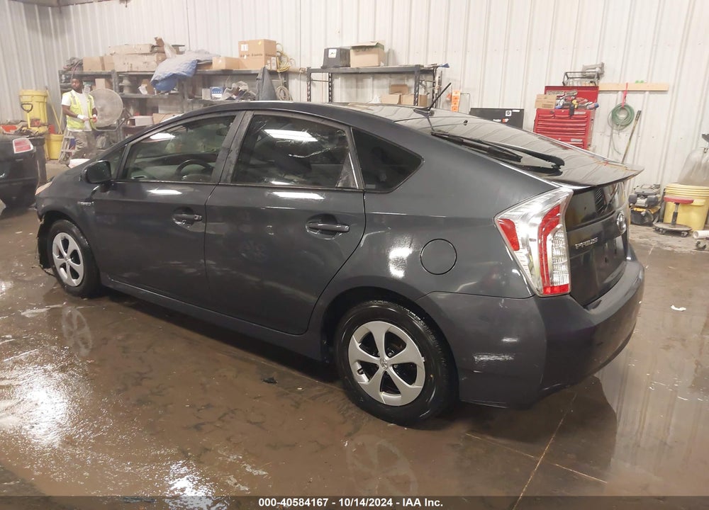 2013 TOYOTA PRIUS THREE VIN: JTDKN3DU1D5598200