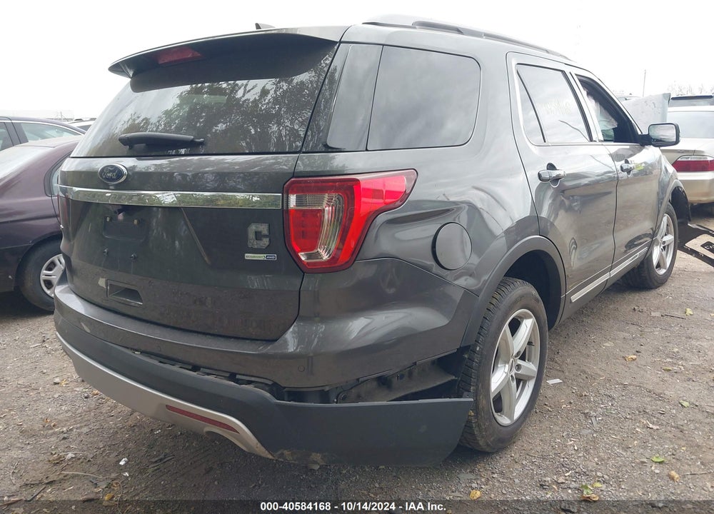 2017 FORD EXPLORER XLT VIN: 1FM5K8DH4HGA15307