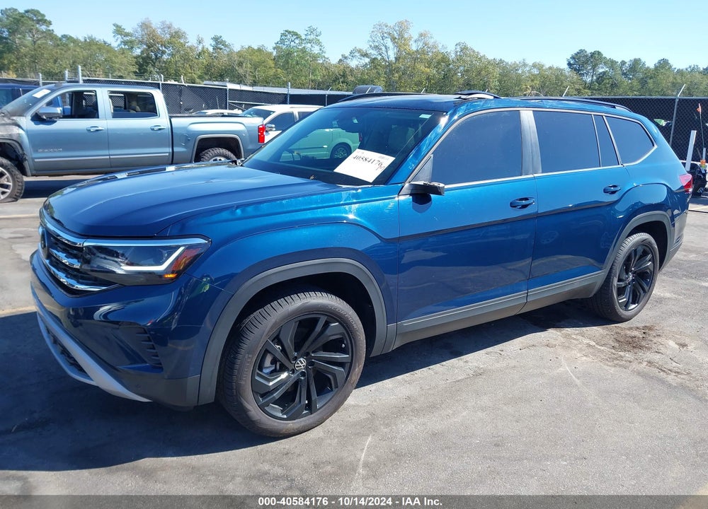 2022 VOLKSWAGEN ATLAS 3.6L V6 SE W/TECHNOLOGY VIN: 1V2JR2CA1NC549351