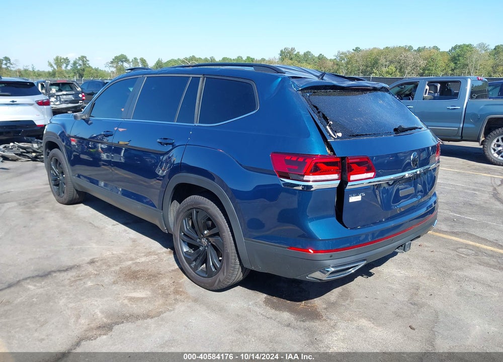 2022 VOLKSWAGEN ATLAS 3.6L V6 SE W/TECHNOLOGY VIN: 1V2JR2CA1NC549351