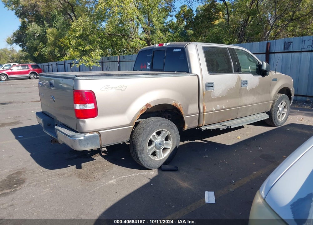 2004 FORD F-150 FX4/LARIAT/XLT VIN: 1FTPW14574KB86073