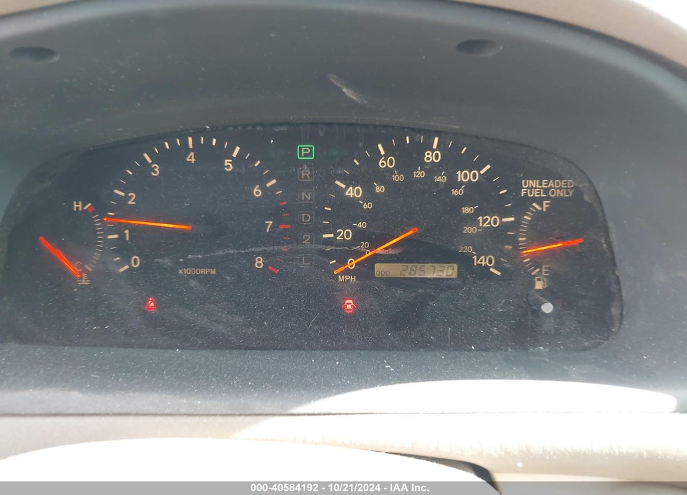 1997 LEXUS ES 300 VIN: JT8BF22G7V0055547