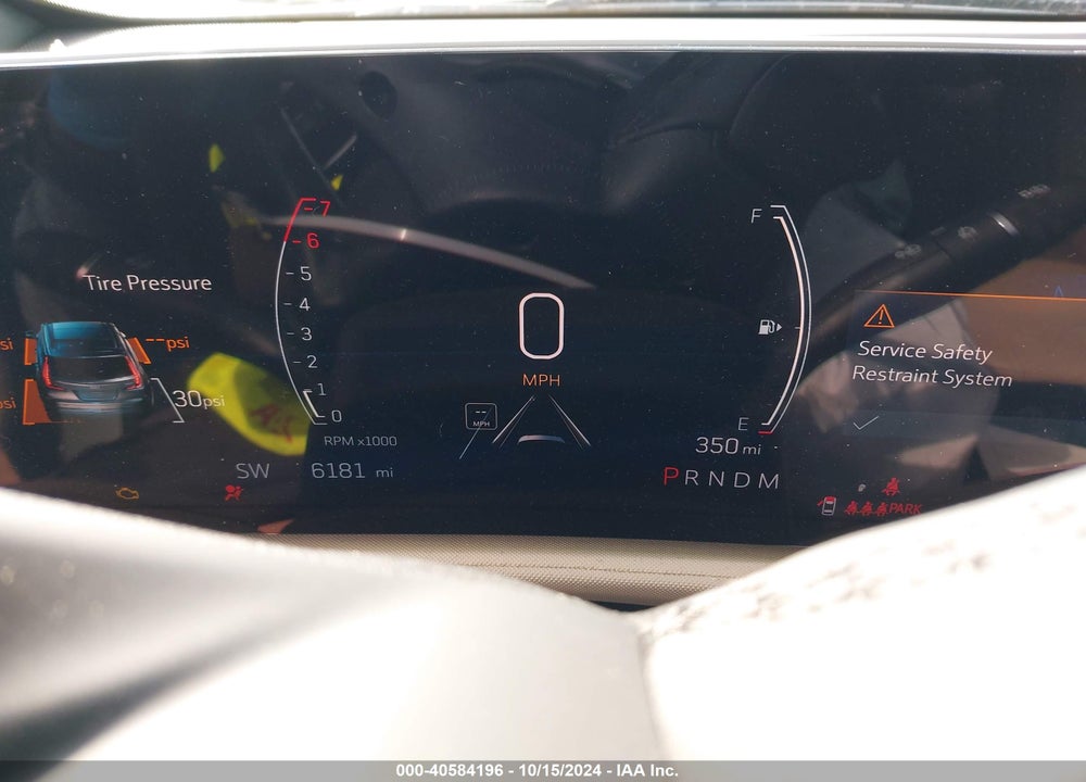2024 CADILLAC XT4 FWD LUXURY VIN: 1GYAZAR43RF112303