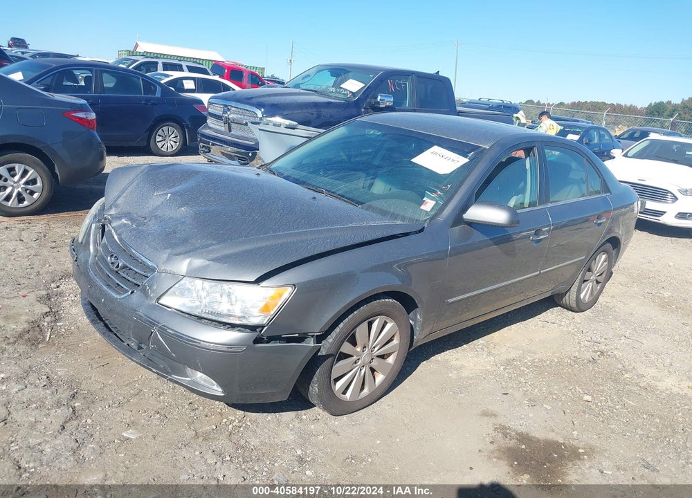 2009 HYUNDAI SONATA LIMITED VIN: 5NPEU46C29H559486