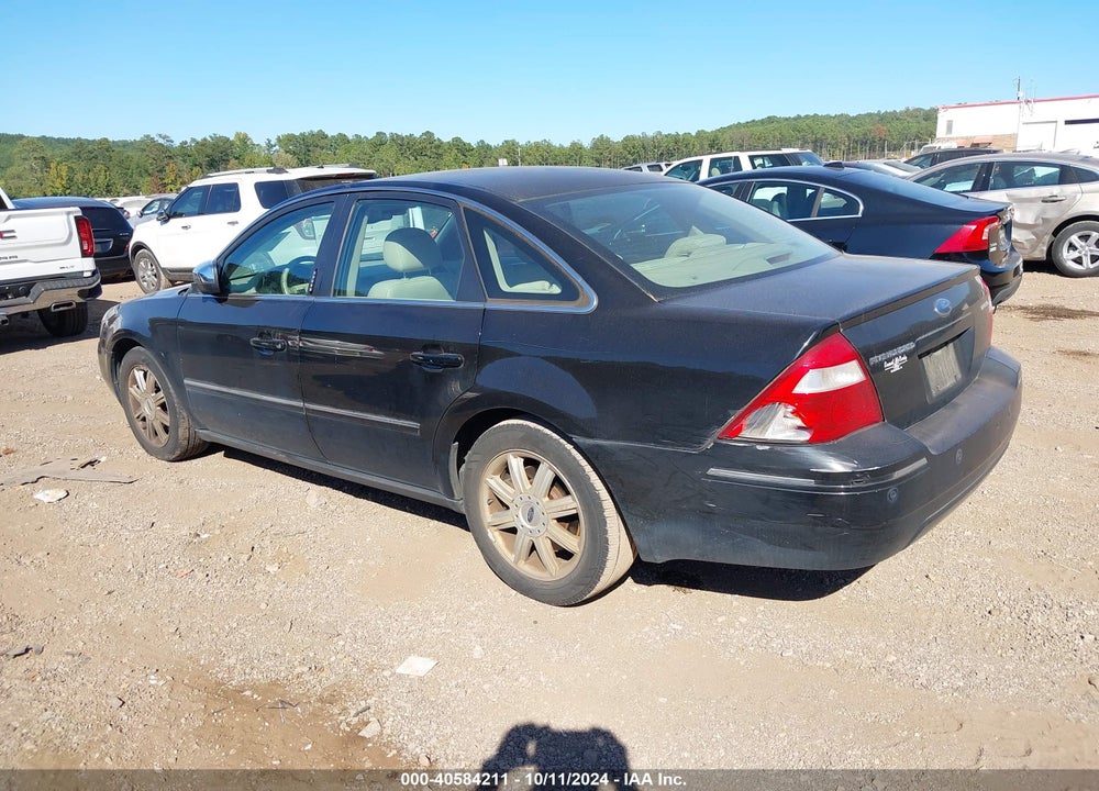 2005 FORD FIVE HUNDRED LIMITED VIN: 1FAFP25135G112007