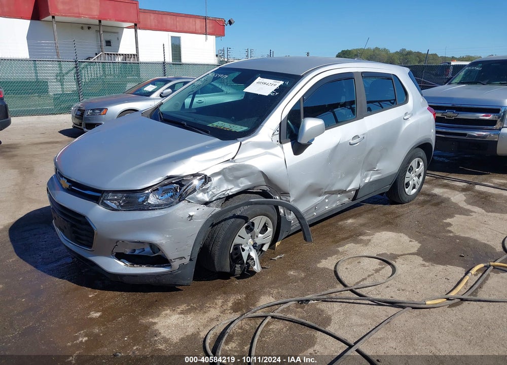 2019 CHEVROLET TRAX LS VIN: 3GNCJKSB3KL139170