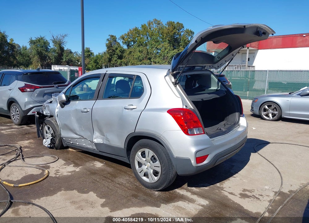 2019 CHEVROLET TRAX LS VIN: 3GNCJKSB3KL139170