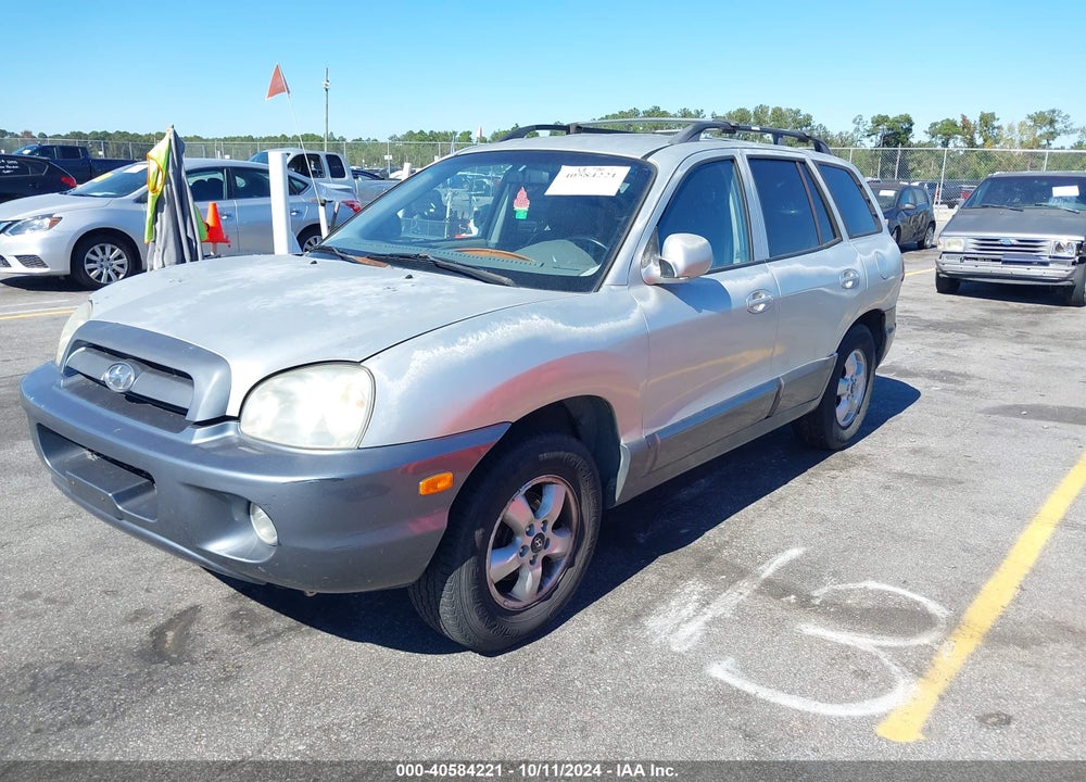 2005 HYUNDAI SANTA FE GLS/LX VIN: KM8SC73E05U855843