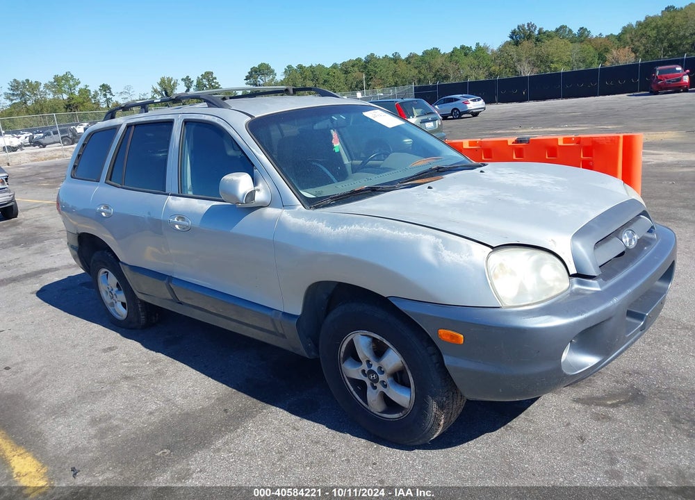 2005 HYUNDAI SANTA FE GLS/LX VIN: KM8SC73E05U855843