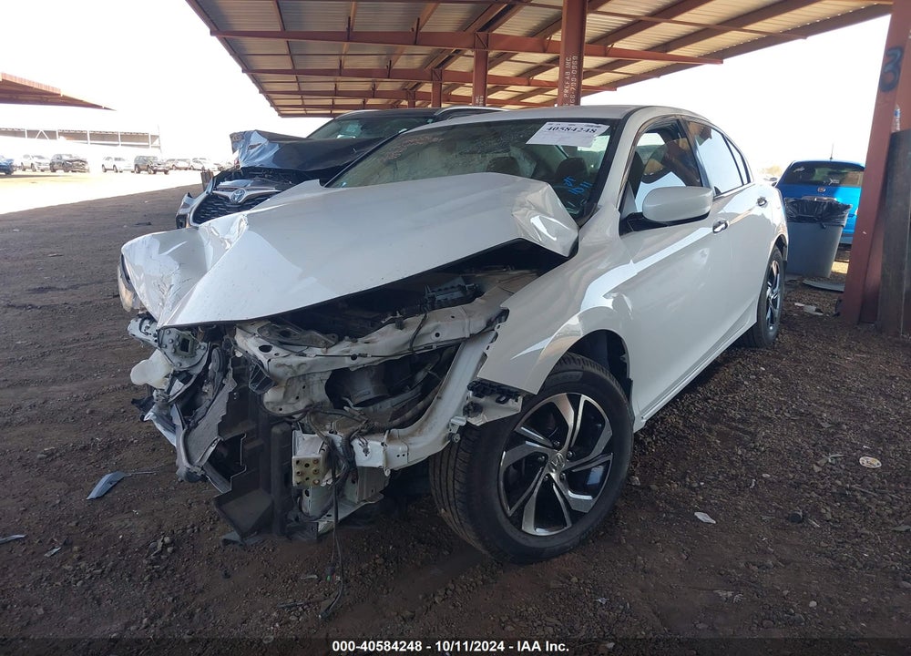 2016 HONDA ACCORD LX VIN: 1HGCR2F37GA069922