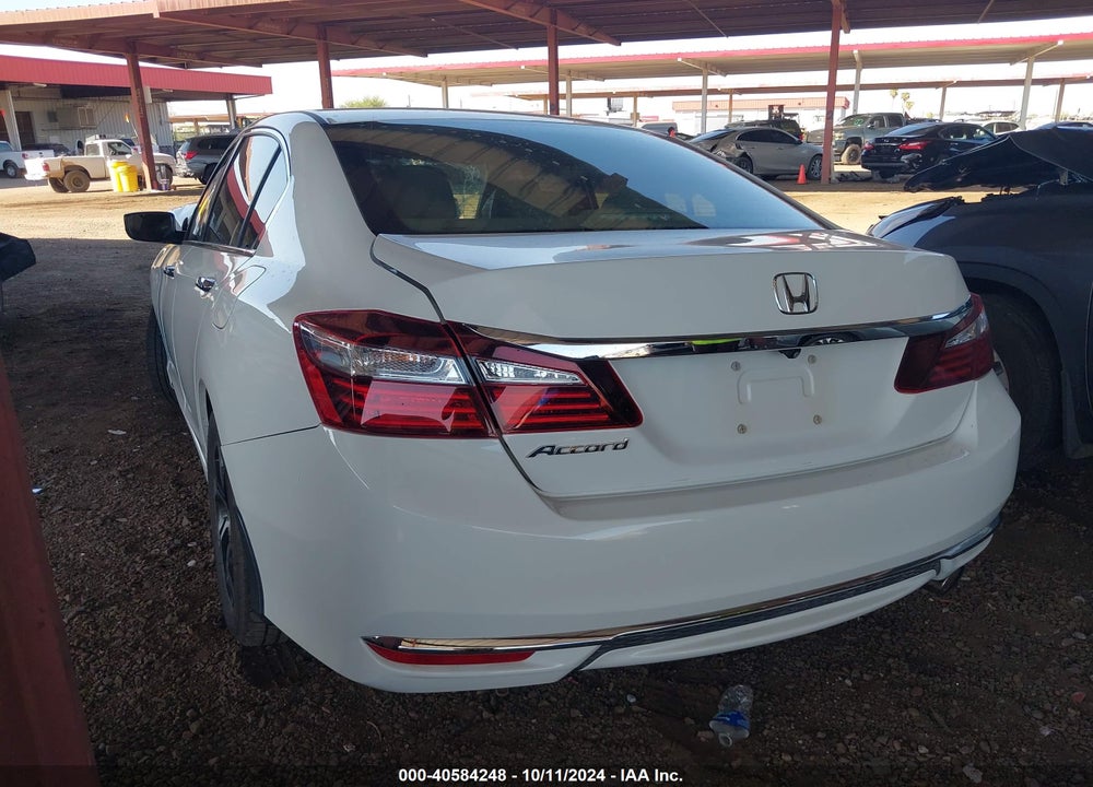2016 HONDA ACCORD LX VIN: 1HGCR2F37GA069922