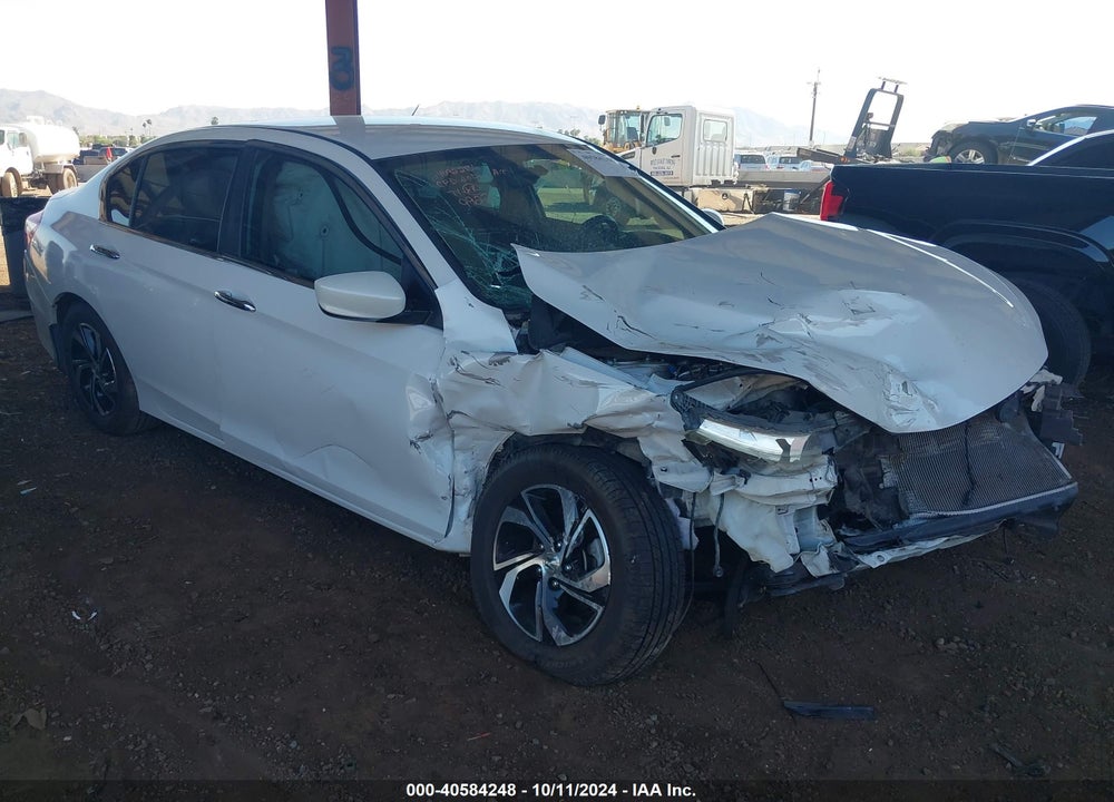 2016 HONDA ACCORD LX VIN: 1HGCR2F37GA069922