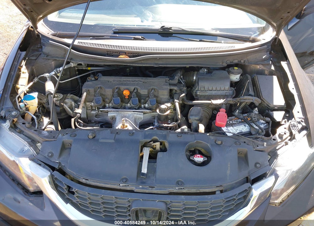 2014 HONDA CIVIC LX VIN: 2HGFB2F50EH523221