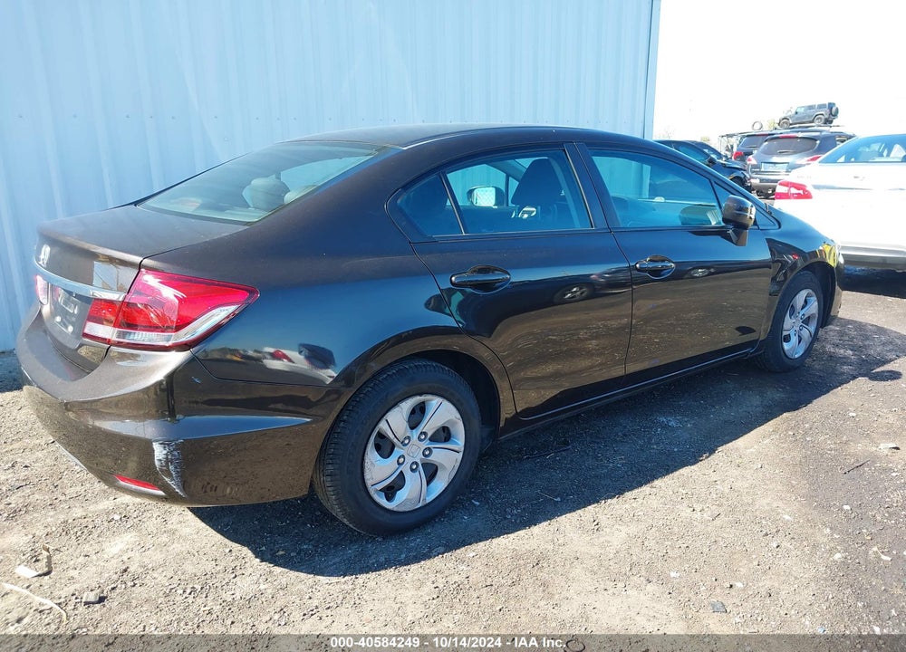 2014 HONDA CIVIC LX VIN: 2HGFB2F50EH523221
