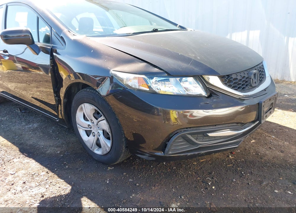 2014 HONDA CIVIC LX VIN: 2HGFB2F50EH523221