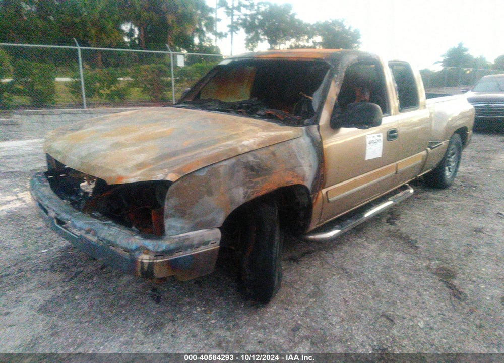 2005 CHEVROLET SILVERADO 1500 LS VIN: 1GCEC19T85Z130501