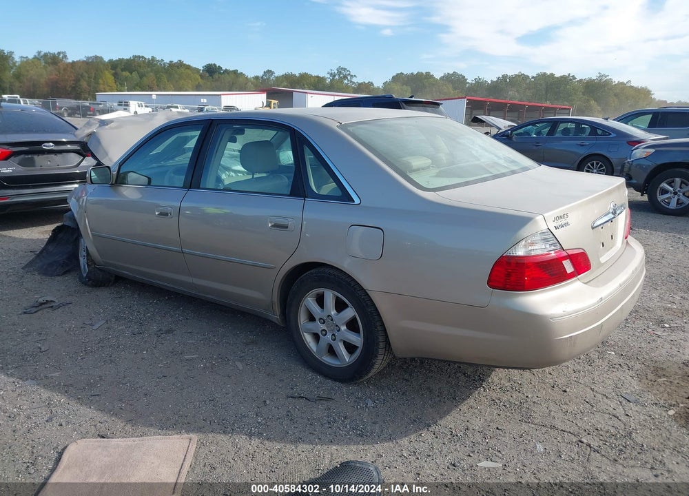 2003 TOYOTA AVALON VIN: 4T1BF28B83U332530
