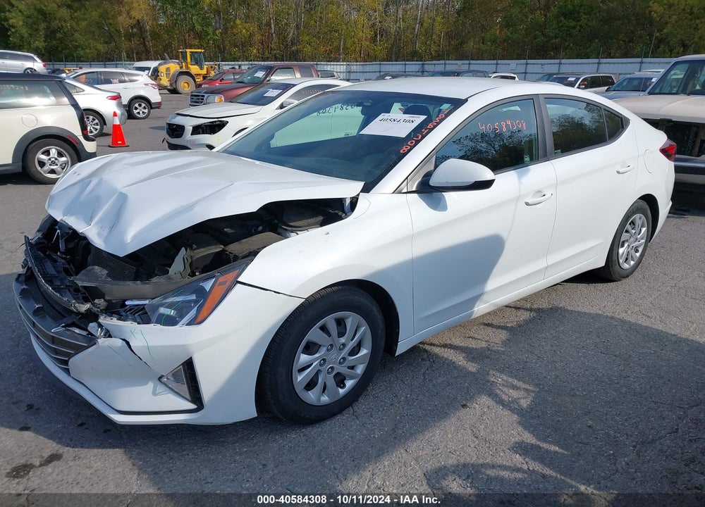 2019 HYUNDAI ELANTRA SE VIN: 5NPD74LF4KH447361