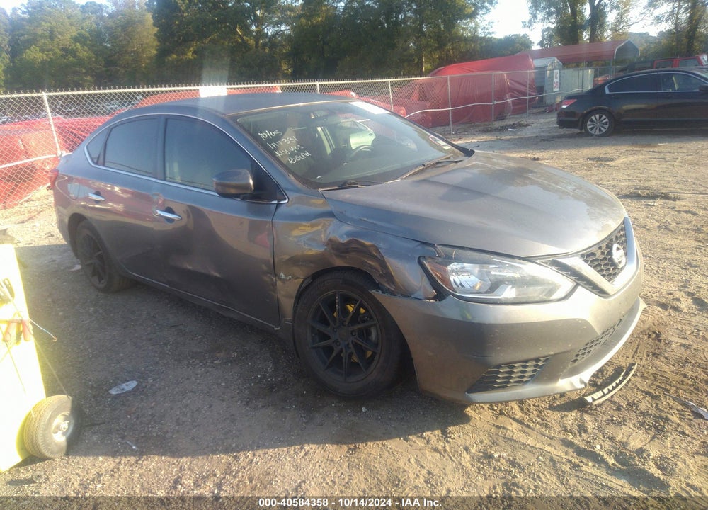 2017 NISSAN SENTRA SV VIN: 3N1AB7AP7HY362673