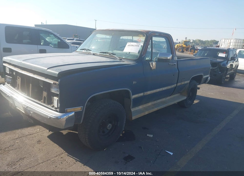 1986 CHEVROLET K10 VIN: 2GCEK14H5G1160864