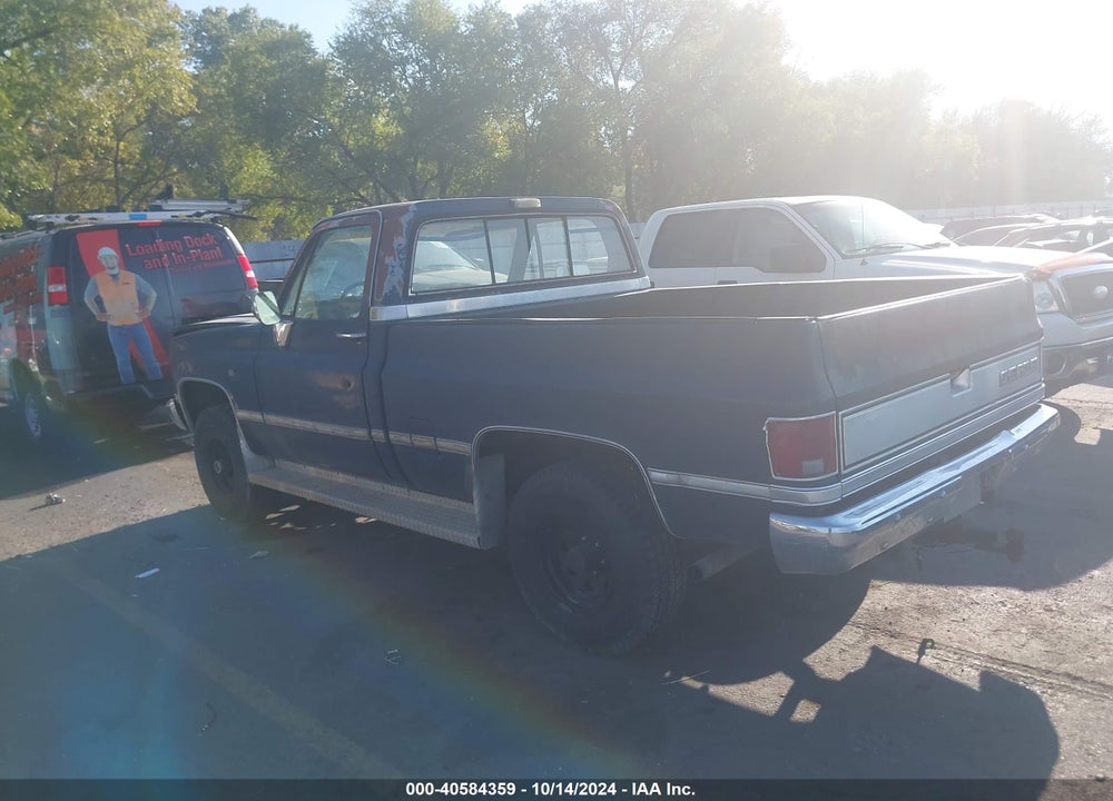 1986 CHEVROLET K10 VIN: 2GCEK14H5G1160864
