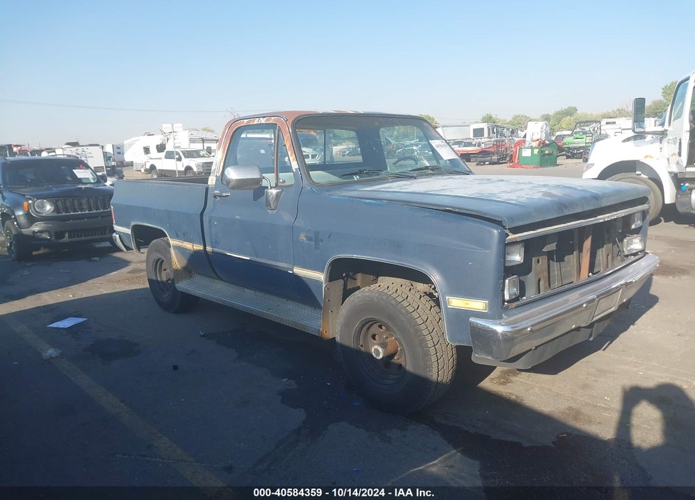 1986 CHEVROLET K10 VIN: 2GCEK14H5G1160864
