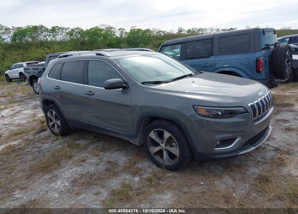 2019 JEEP CHEROKEE LIMITED FWD VIN: 1C4PJLDBXKD443762