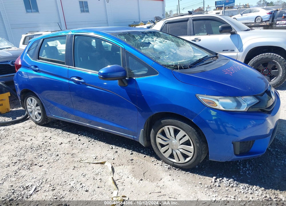 2016 HONDA FIT LX VIN: JHMGK5H53GX020698