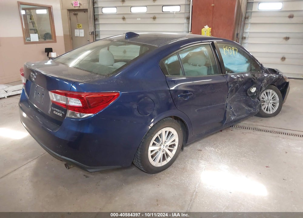 2017 SUBARU IMPREZA 2.0I PREMIUM VIN: 4S3GKAD62H3606925