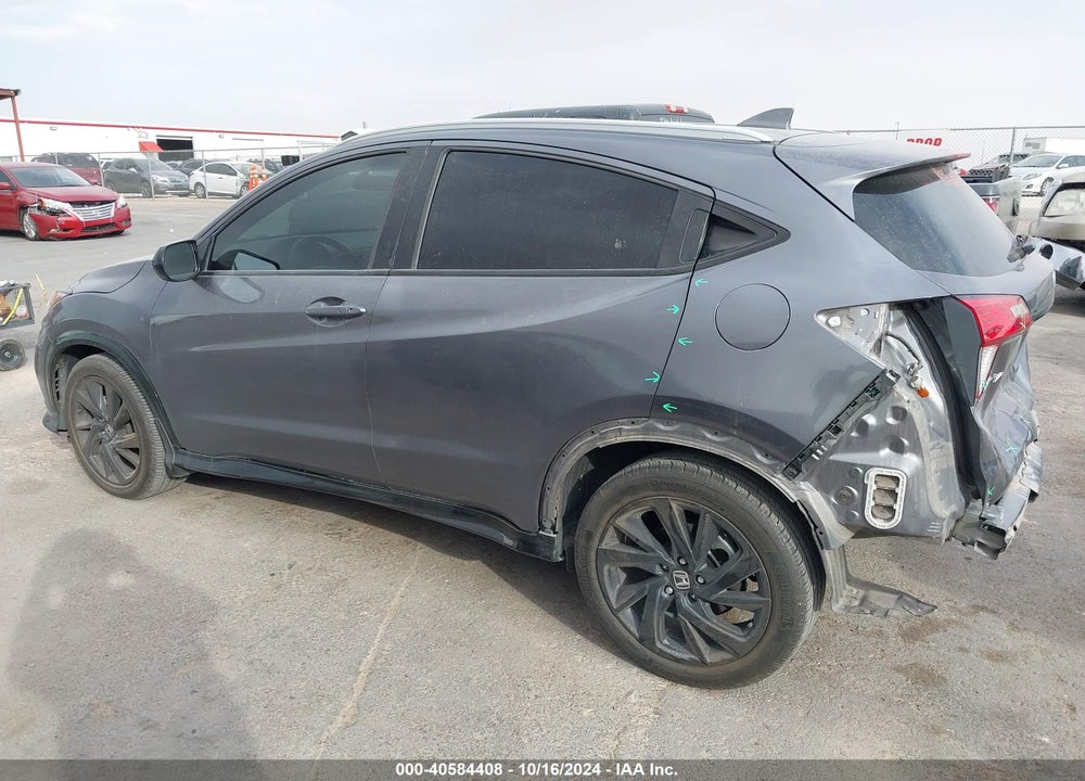2021 HONDA HR-V 2WD SPORT VIN: 3CZRU5H19MM716348