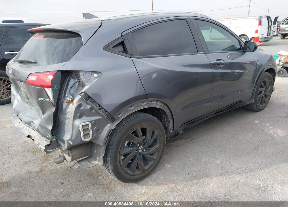 2021 HONDA HR-V 2WD SPORT VIN: 3CZRU5H19MM716348