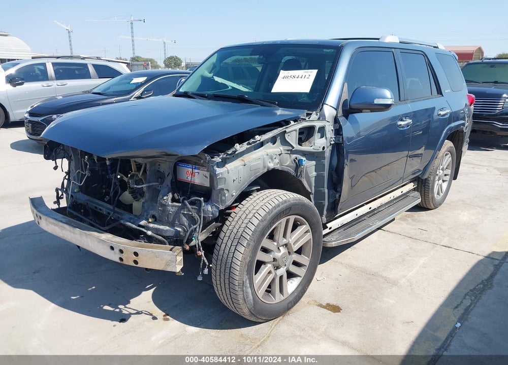 2013 TOYOTA 4RUNNER LIMITED VIN: JTEZU5JR7D5056396