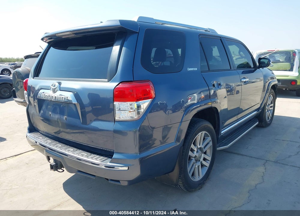 2013 TOYOTA 4RUNNER LIMITED VIN: JTEZU5JR7D5056396