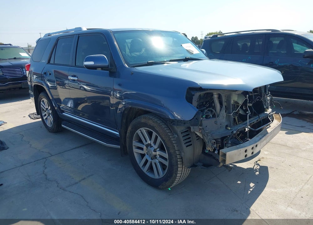 2013 TOYOTA 4RUNNER LIMITED VIN: JTEZU5JR7D5056396