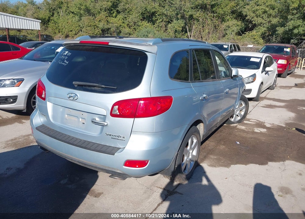 2008 HYUNDAI SANTA FE LIMITED/SE VIN: 5NMSH73E28H219197