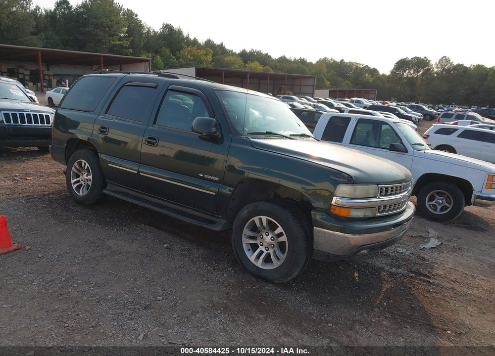 2002 CHEVROLET TAHOE LT VIN: 1GNEK13Z92J323144