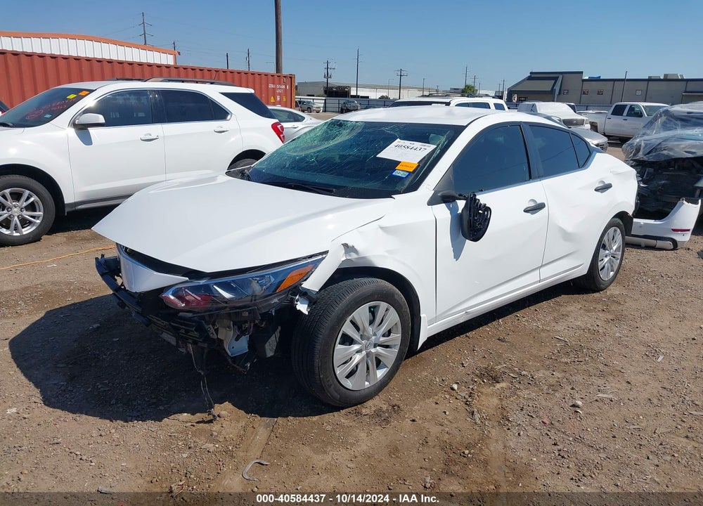 2024 NISSAN SENTRA S XTRONIC CVT VIN: 3N1AB8BVXRY248638