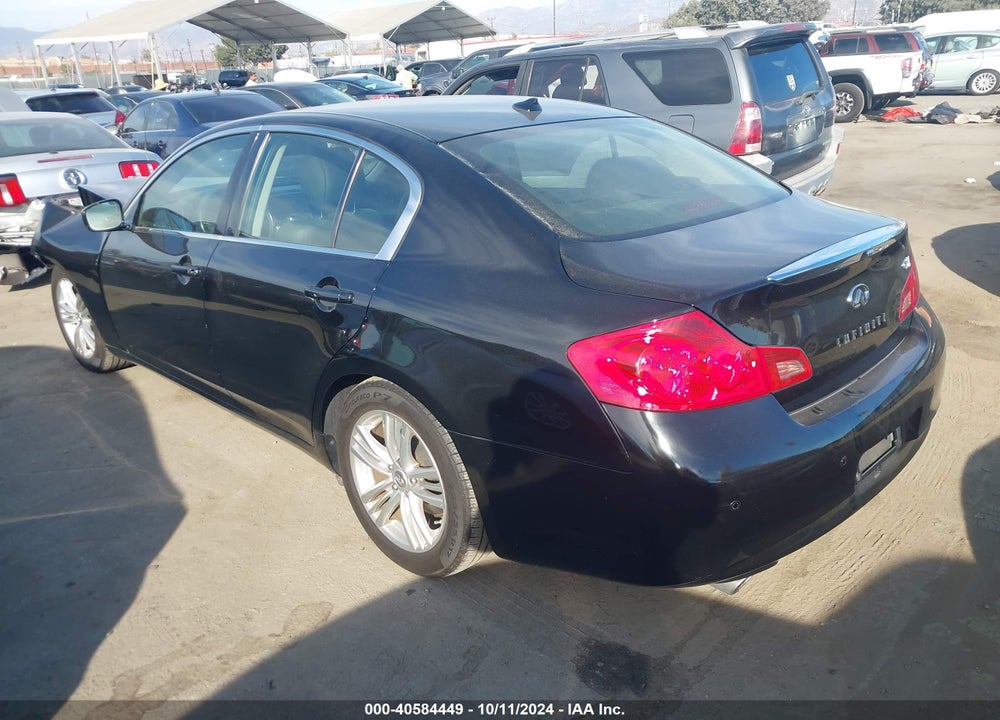 2013 INFINITI G37 JOURNEY VIN: JN1CV6AP6DM710678