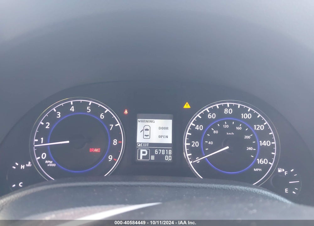 2013 INFINITI G37 JOURNEY VIN: JN1CV6AP6DM710678