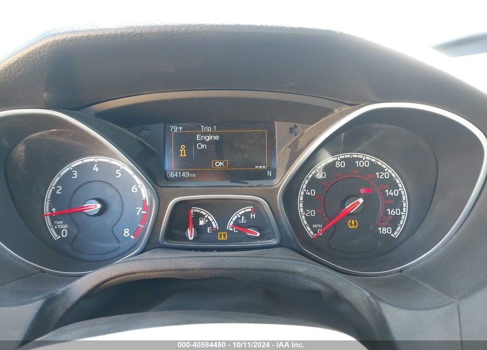 2018 FORD FOCUS ST VIN: 1FADP3L97JL211775