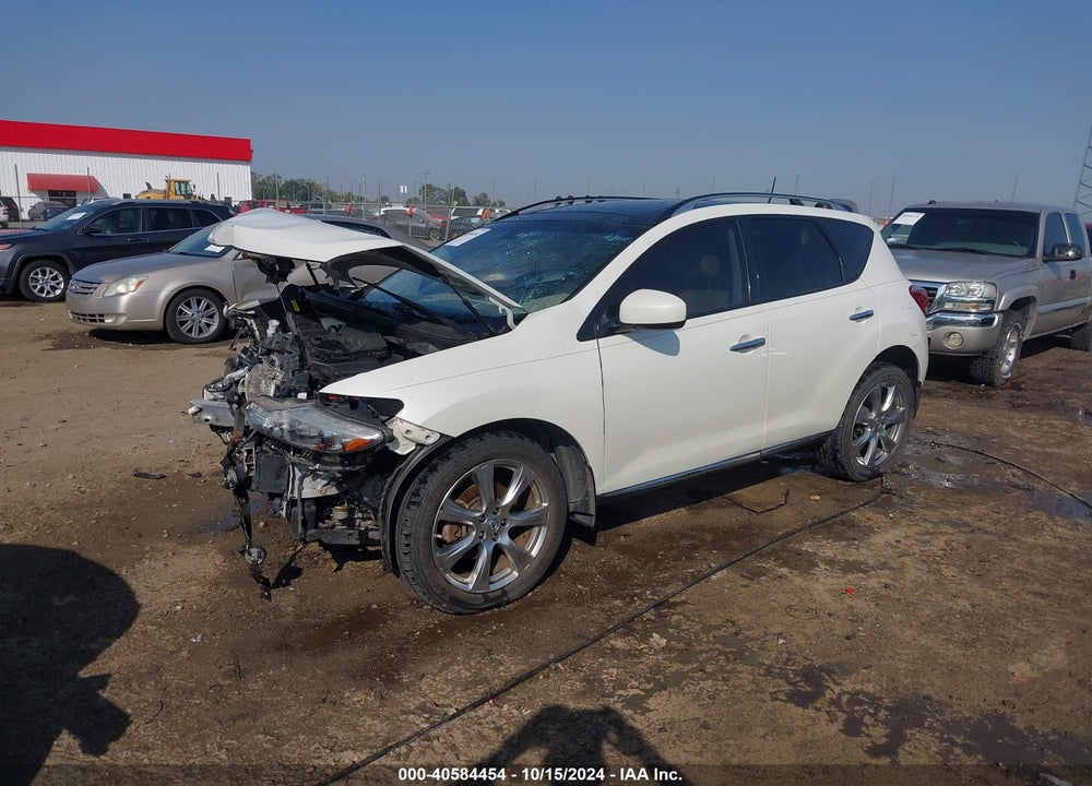 2012 NISSAN MURANO LE VIN: JN8AZ1MU5CW112859