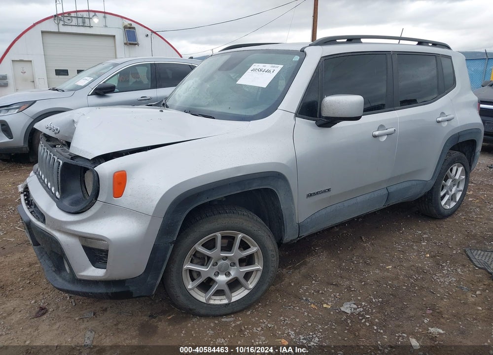 2019 JEEP RENEGADE LATITUDE 4X4 VIN: ZACNJBBB3KPK62604