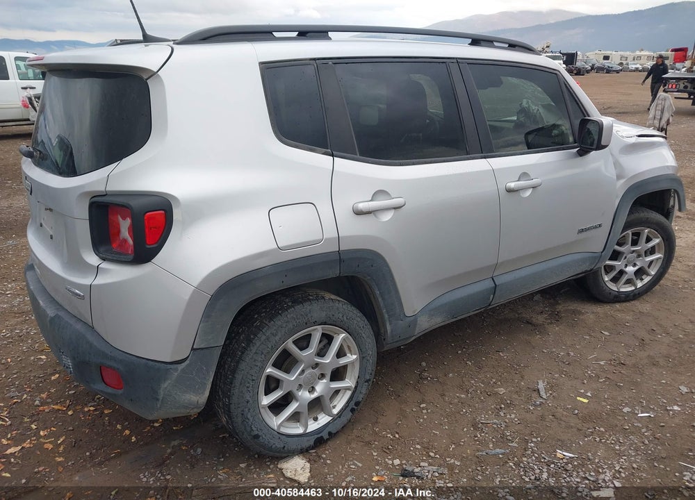 2019 JEEP RENEGADE LATITUDE 4X4 VIN: ZACNJBBB3KPK62604