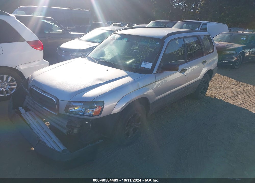 2005 SUBARU FORESTER 2.5X VIN: JF1SG63685G702465