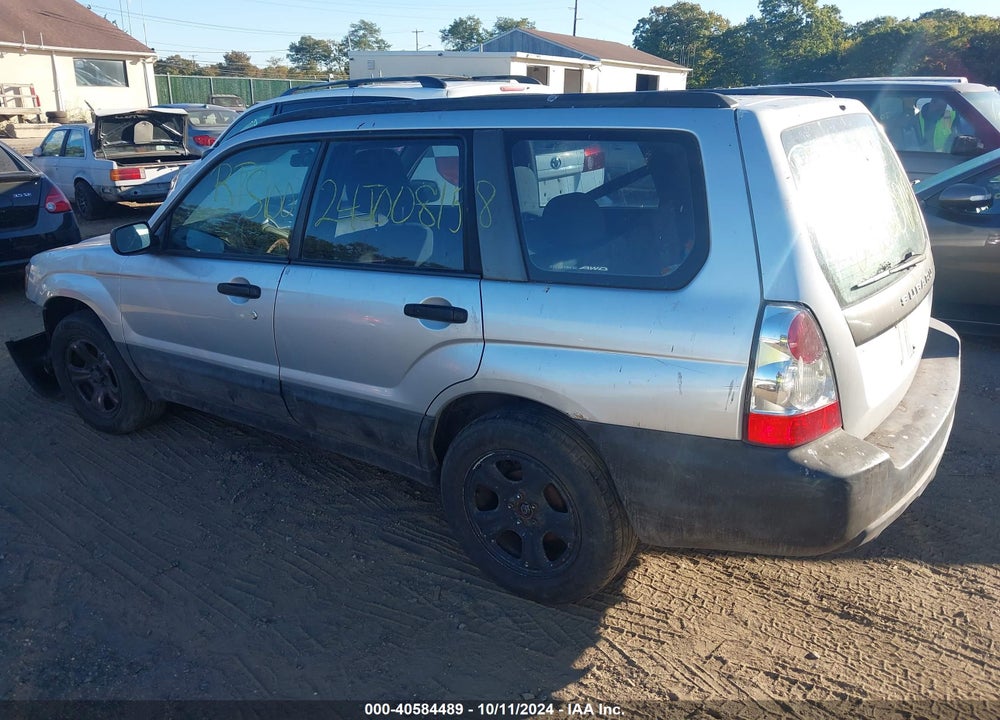 2005 SUBARU FORESTER 2.5X VIN: JF1SG63685G702465