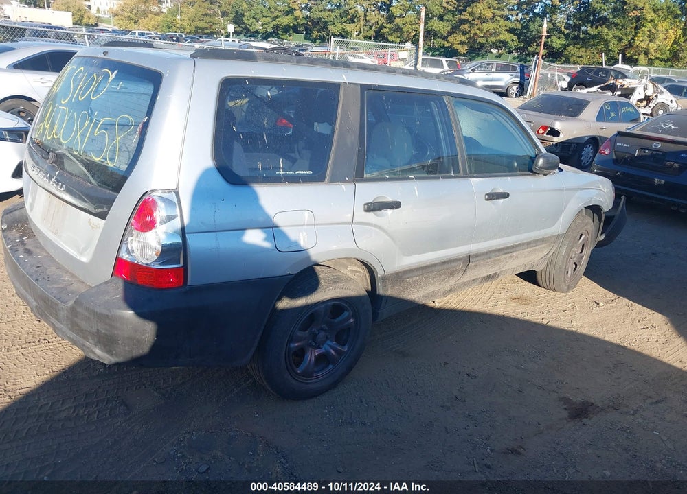 2005 SUBARU FORESTER 2.5X VIN: JF1SG63685G702465