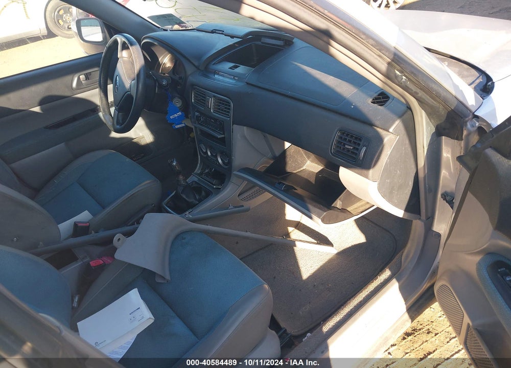 2005 SUBARU FORESTER 2.5X VIN: JF1SG63685G702465